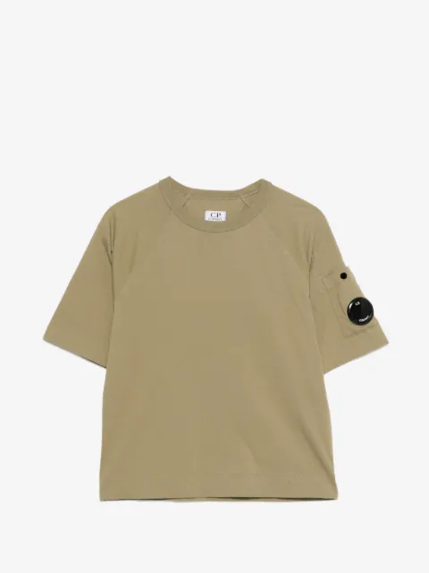 C.P. Company Kids playera con bolsillo de parche