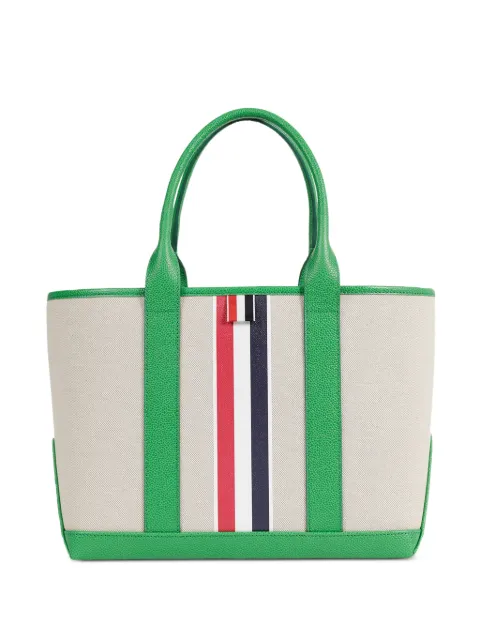 Thom Browne cotton tote bag