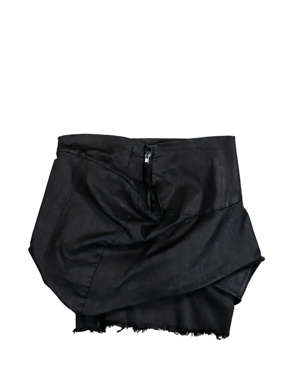  Rick Owens Drkshdw Draped Mini Skirt - Black 