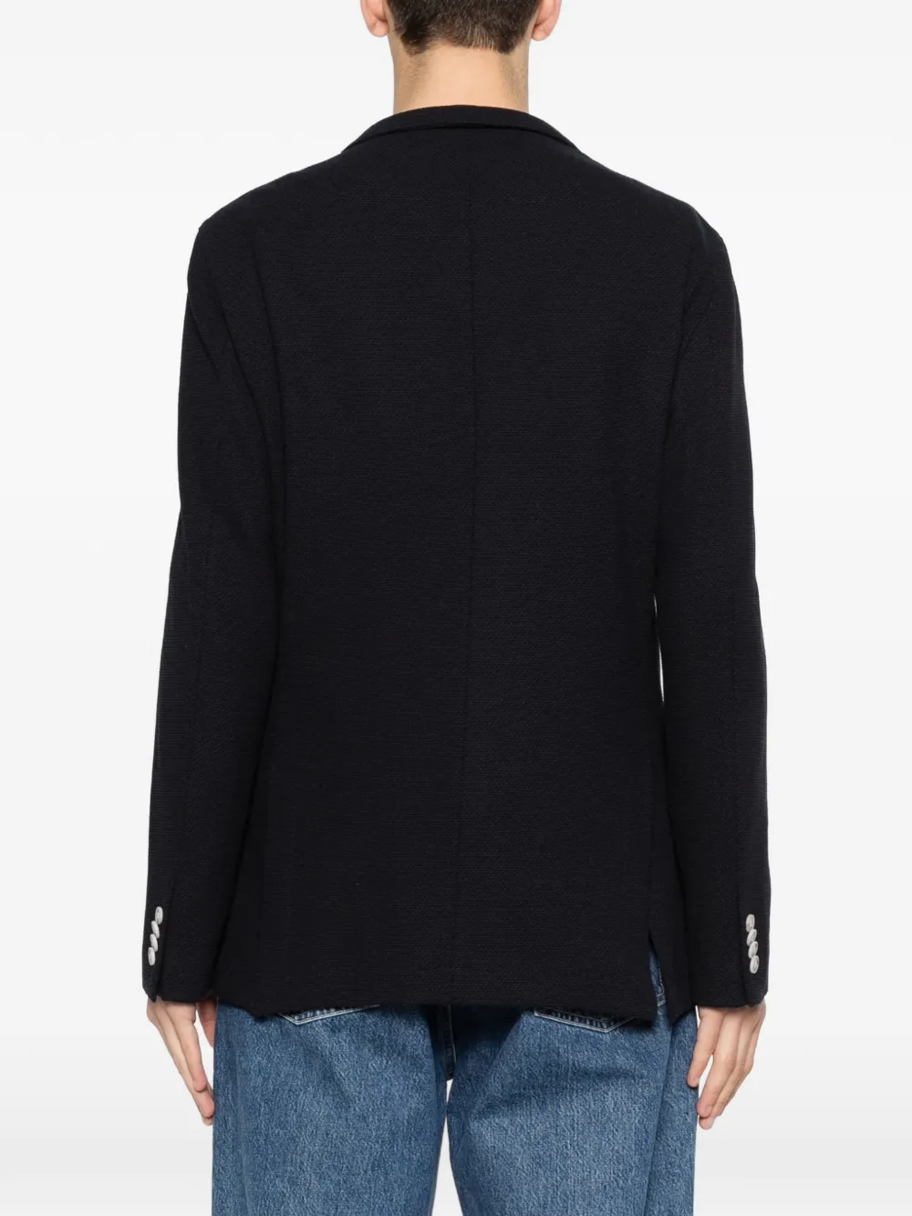 BOSS Blazer met dubbele rij knopen Blauw