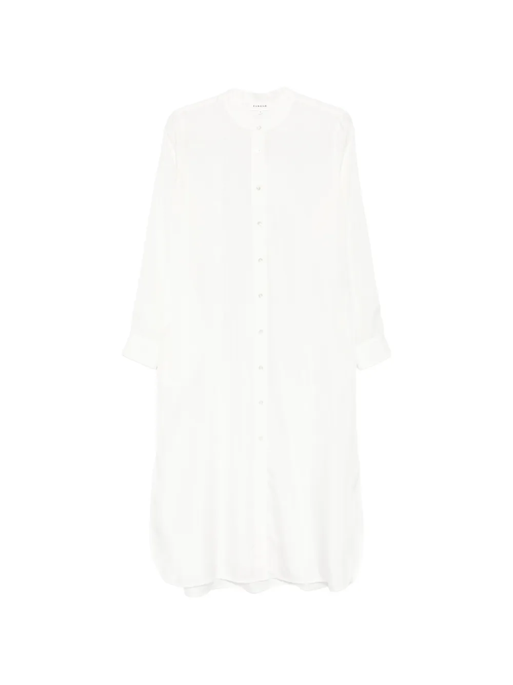 P.A.R.O.S.H. Saxon buttoned midi dress - Toni neutri