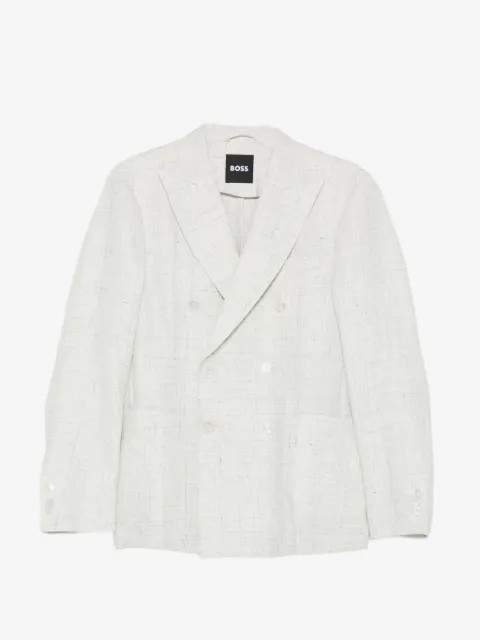BOSS double-breasted blazer