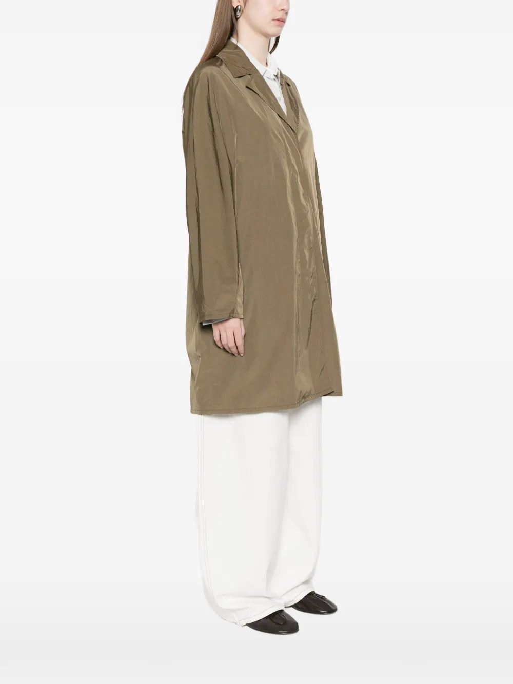  The Row Felixa Collared Coat - Green 