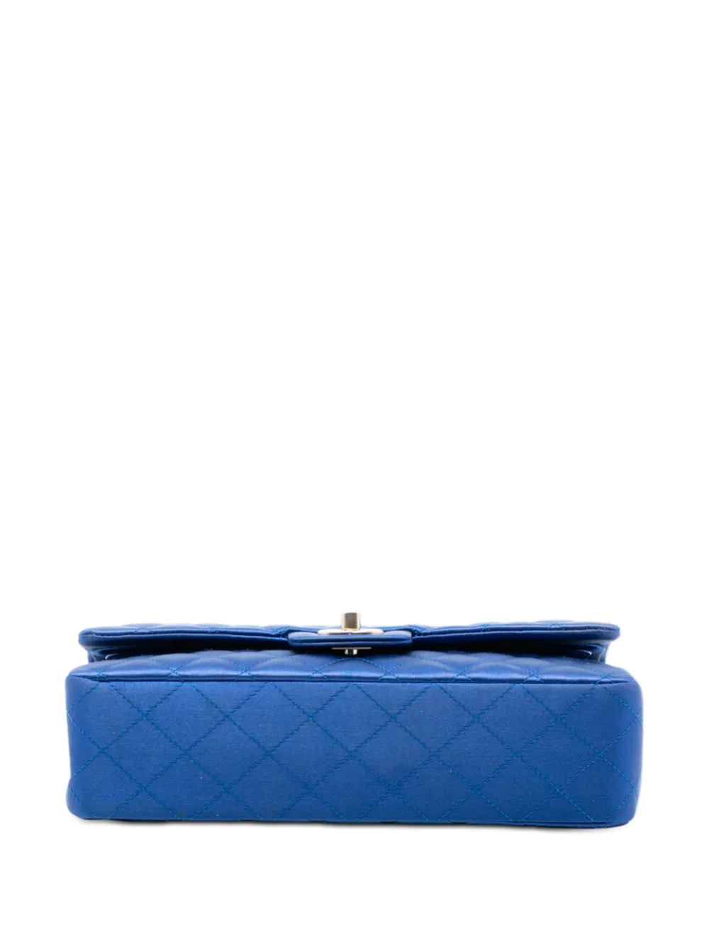 2013-2014 Medium Classic Satin Double Flap Shoulder Bag