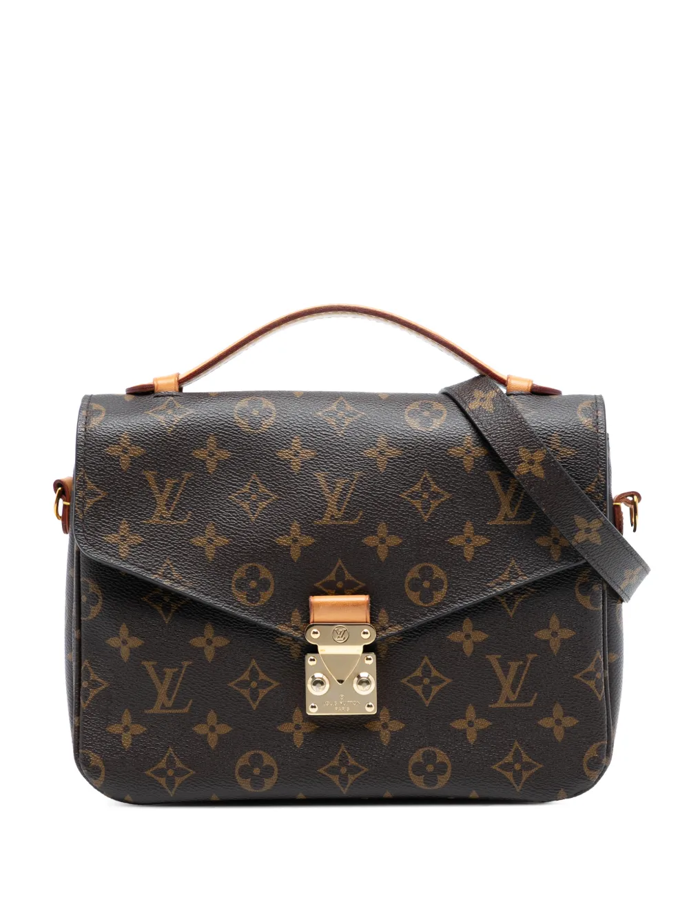Louis Vuitton Pre-Owned 2016 Monogram Pochette Metis satchel - Marrone