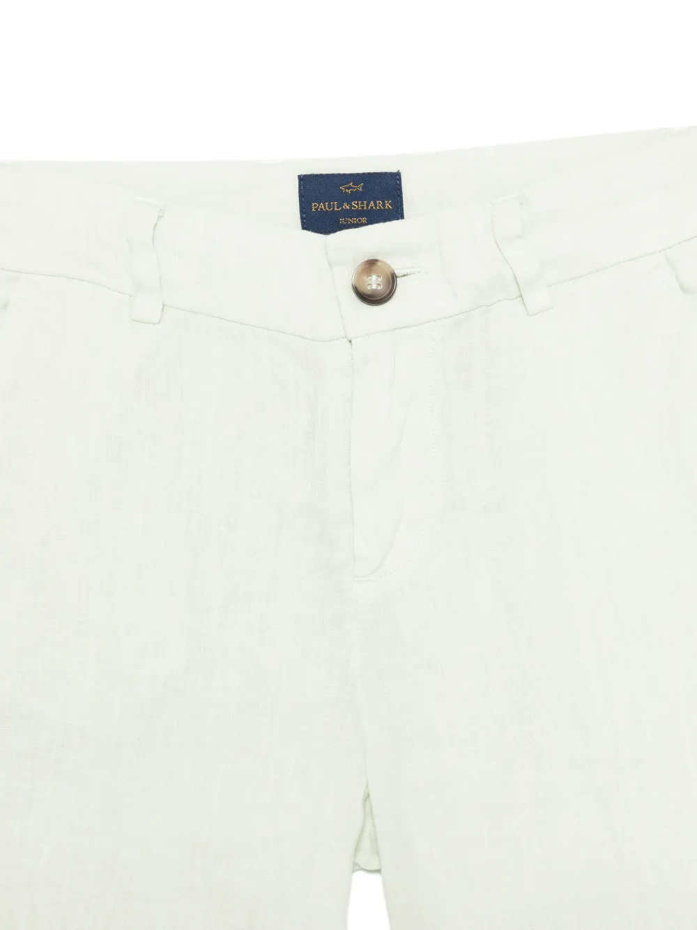  Paul & Shark Junior Buttoned Shorts - Green 