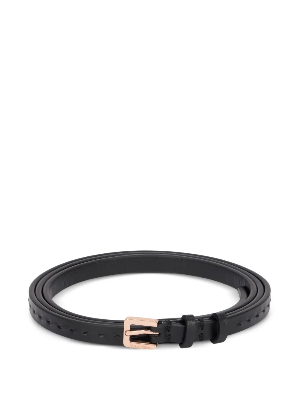 Max Mara buckle belt - Schwarz