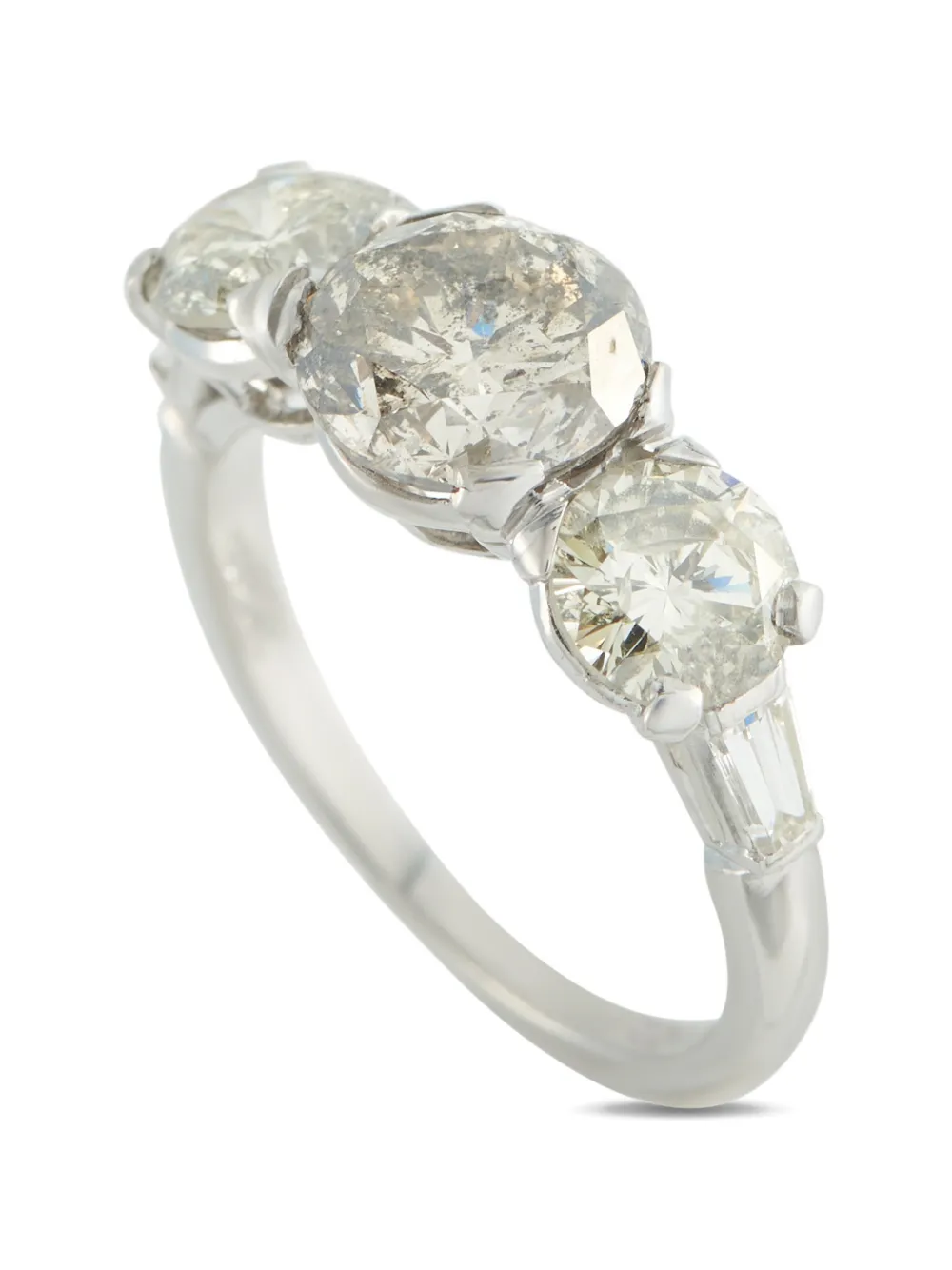 LB Exclusive embellished diamond ring - Argento