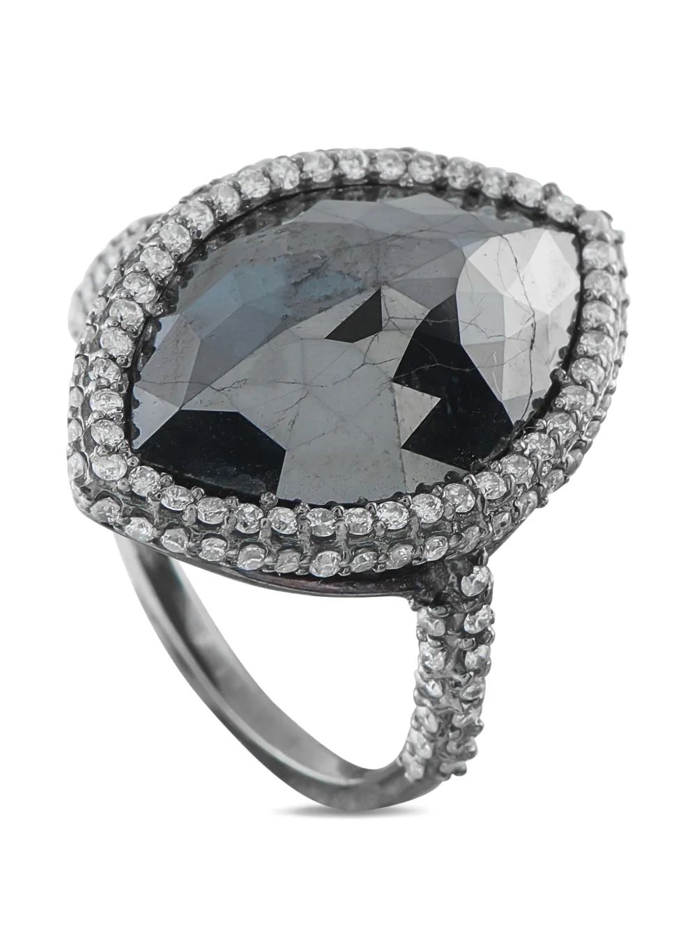 LB Exclusive embellished diamond ring - Argento