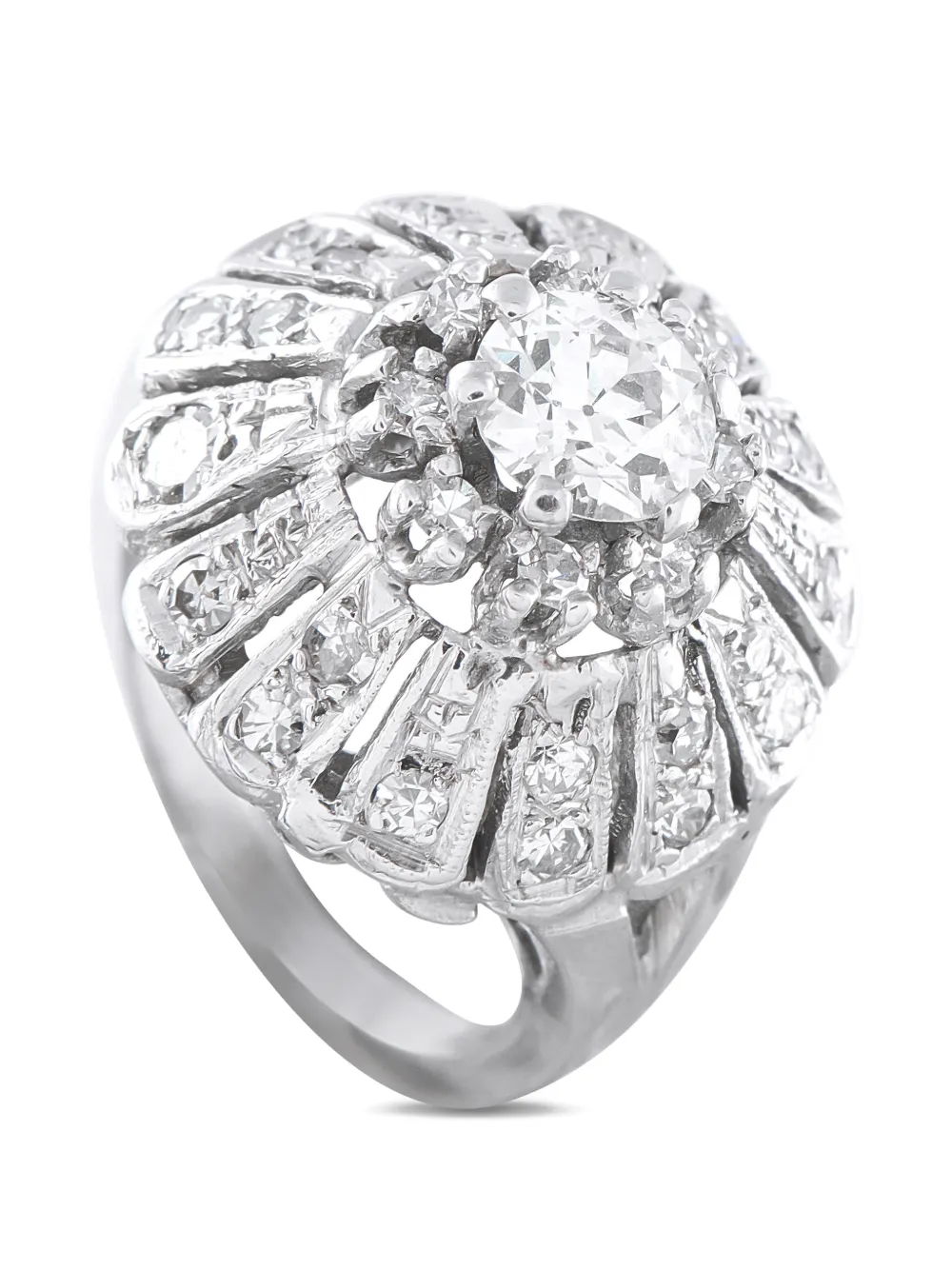 LB Exclusive embellished diamond ring - Argento