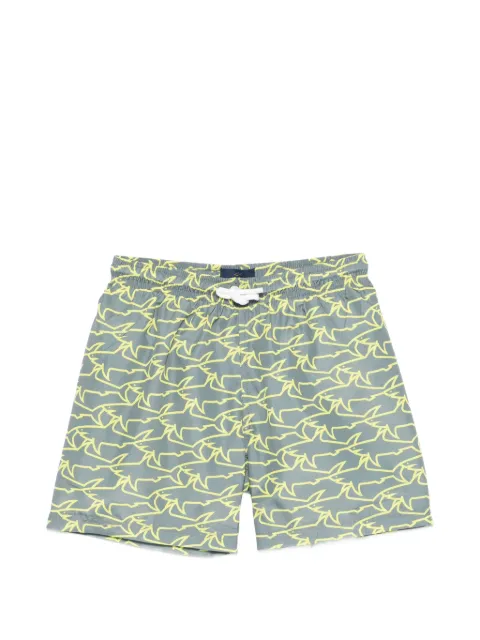 Paul & Shark Junior shark pattern swim shorts