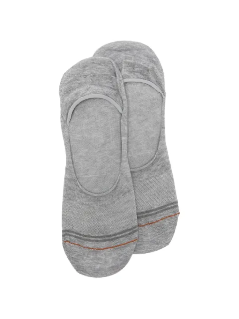 Zegna striped-trim no-show socks