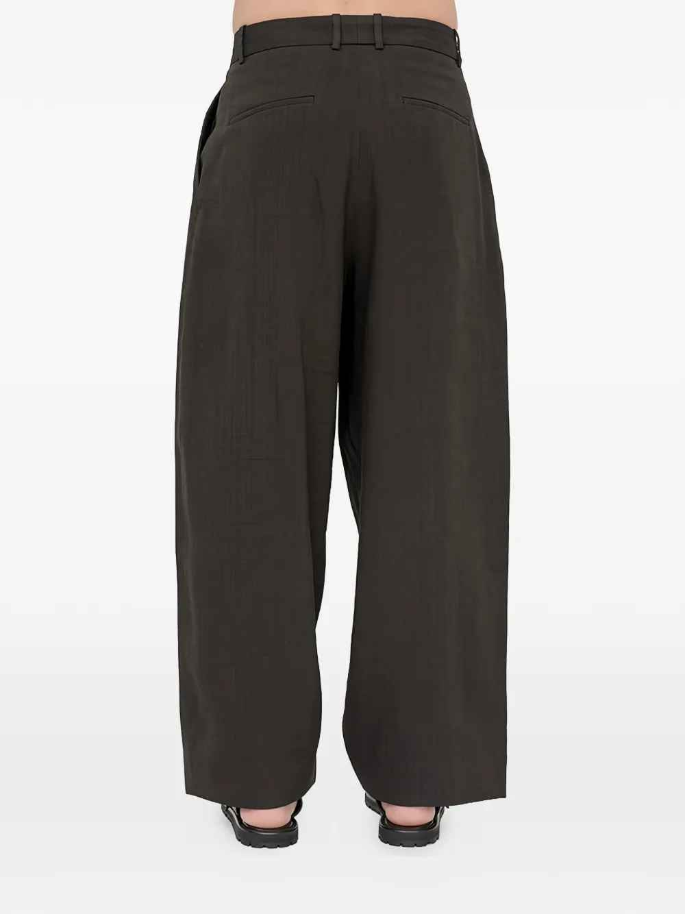  Studio Nicholson Pantalones Line - Marrón 