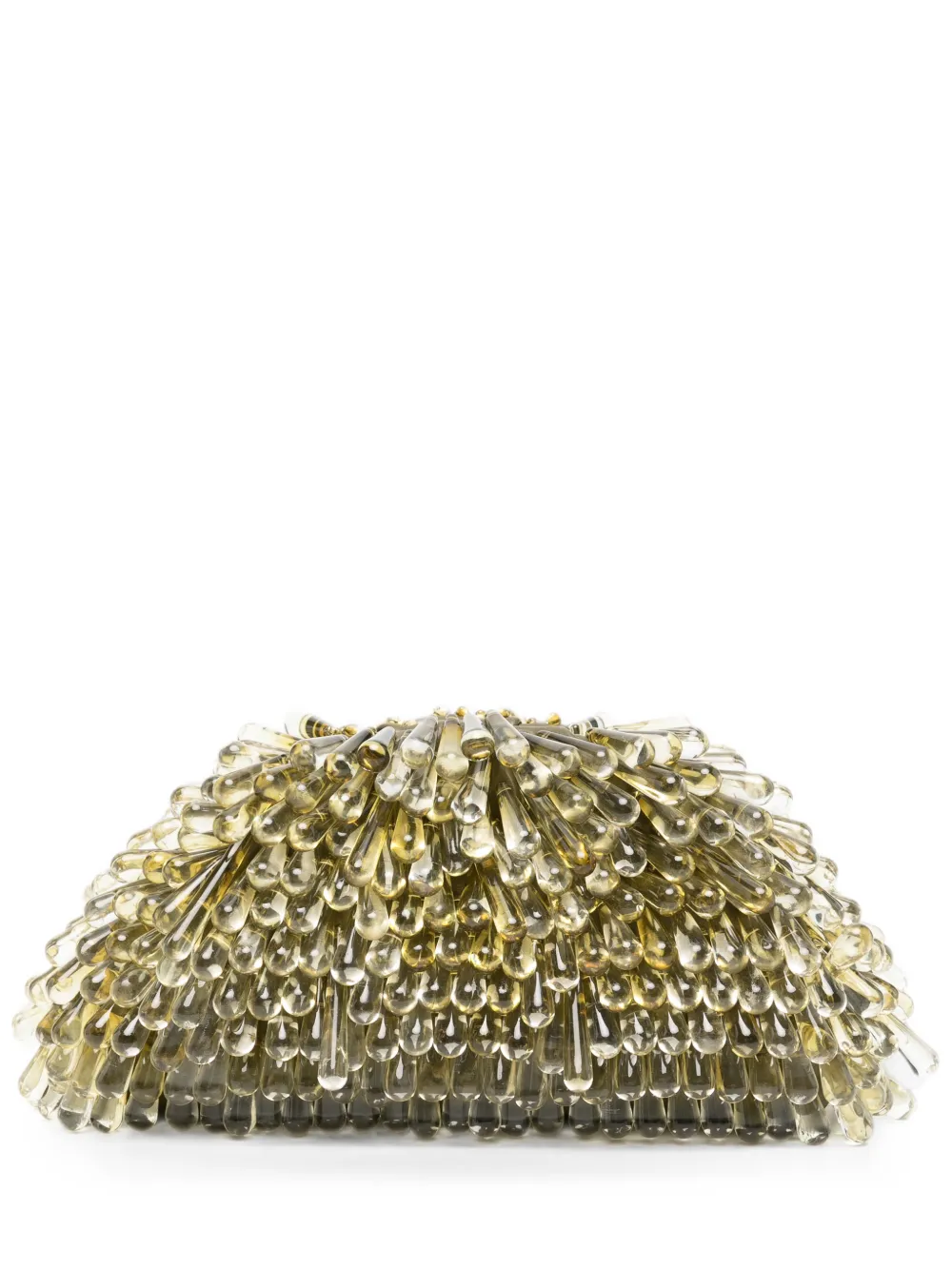 Cult Gaia Jaala Nano beaded crossbody bag - Verde