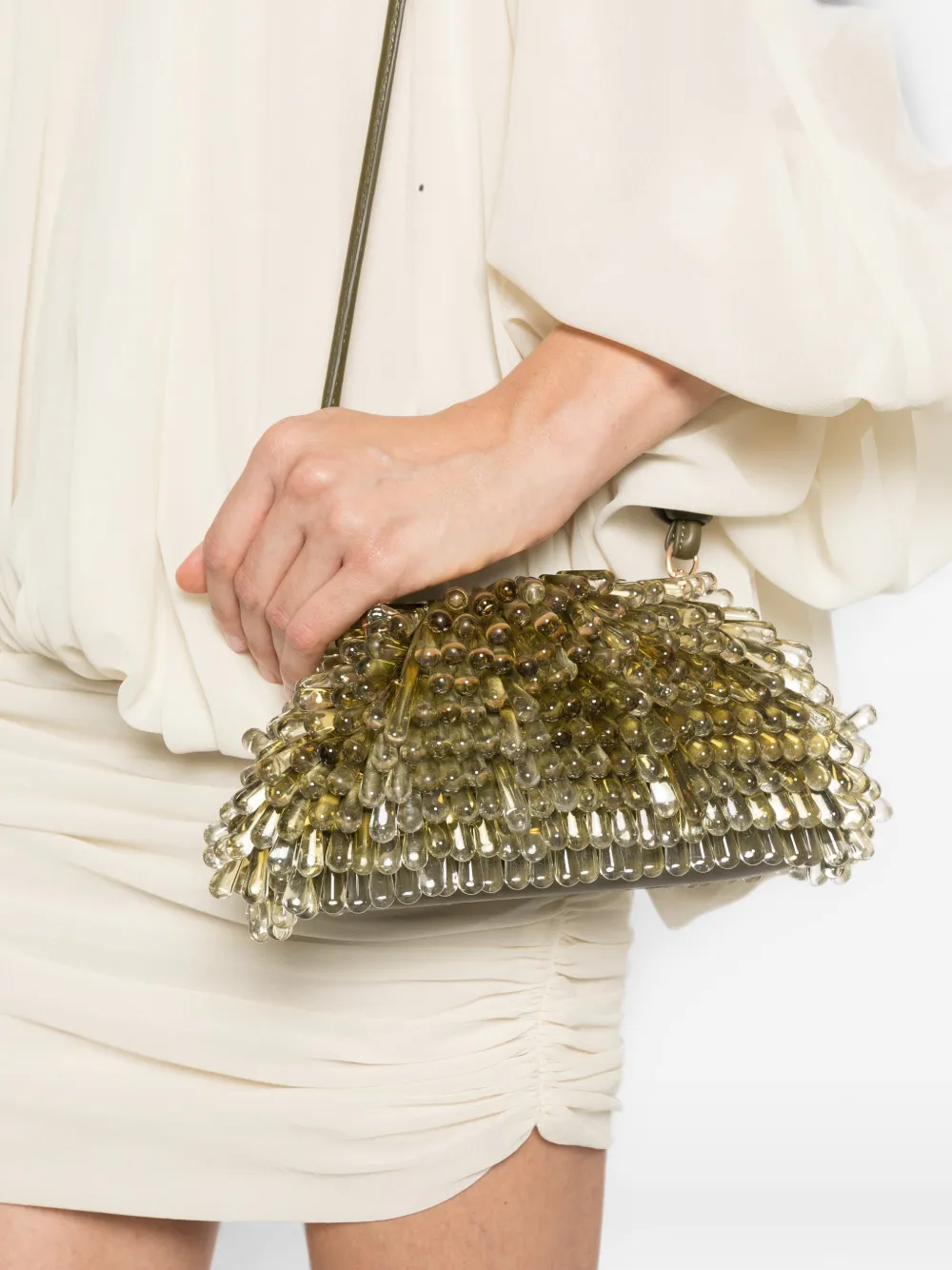 Cult Gaia Jaala Nano Crossbody Bag | Green | FARFETCH