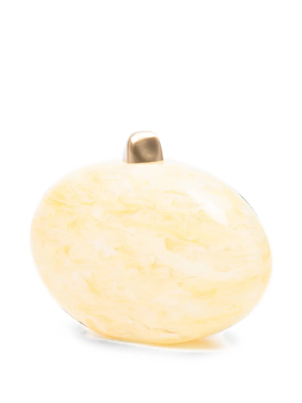 Cult Gaia Eviana clutch met marmer-effect Geel