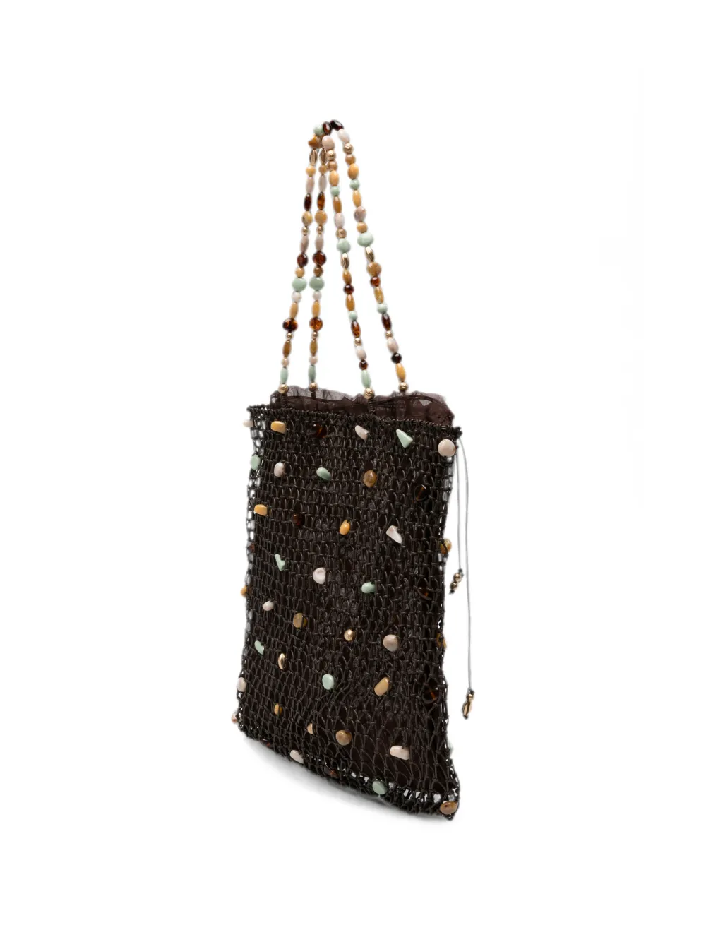 Cult Gaia Mercier bauble-embellished tote bag Bruin