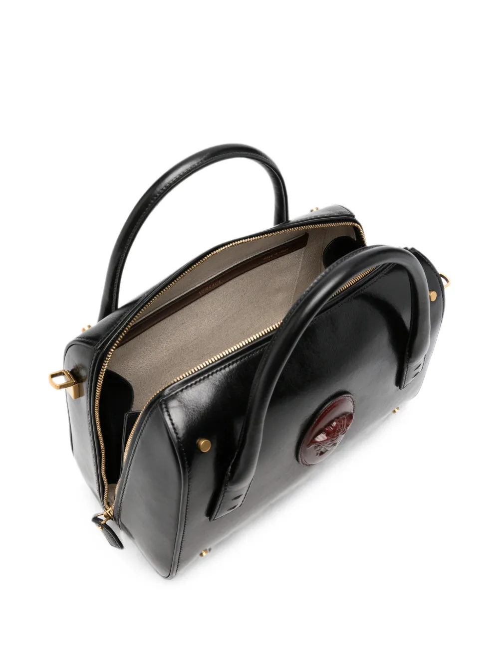 Versace Medium Boston Medusa shopper Zwart