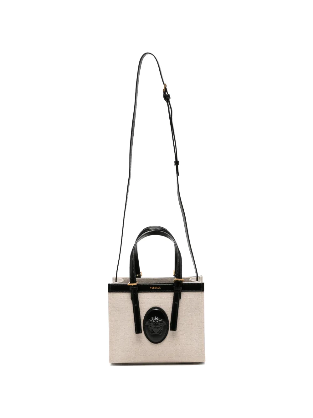 Versace mini Rivière Medusa Cameo tote bag - Neutrals