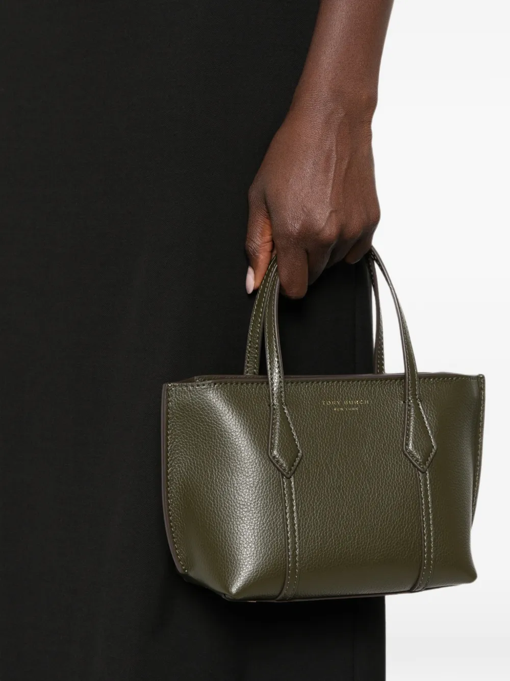 Tory Burch Perry mini-shopper Groen