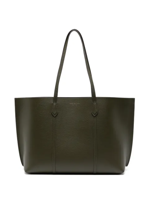 Tory Burch large pebbled leather tote bag