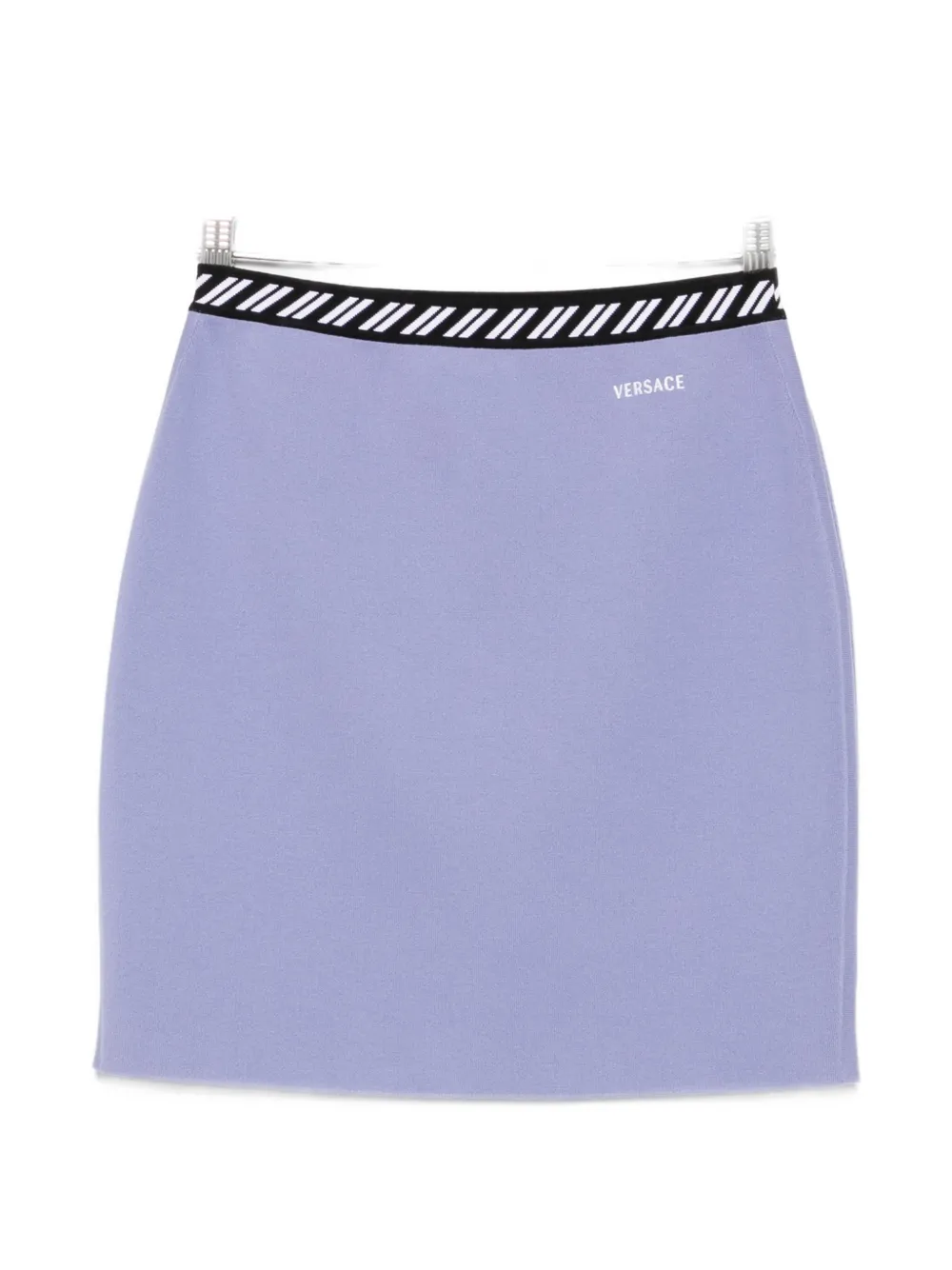 Versace VERSACE ATHLETIC GRAPHIC TRIMS KNIT SKIRT POWDER LILAC - 1LK20 - POWDER LILAC