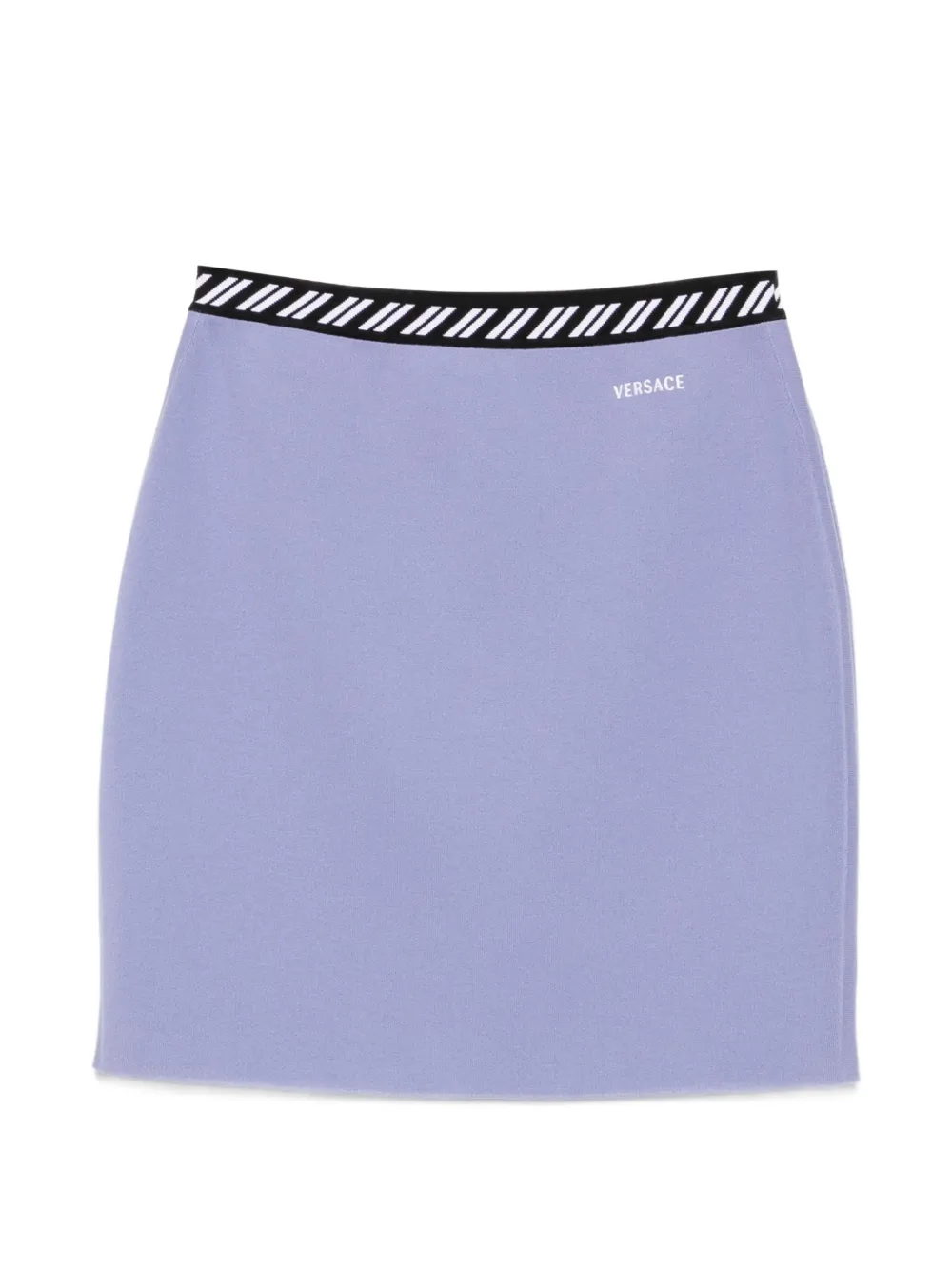 Versace VERSACE ATHLETIC GRAPHIC TRIMS KNIT SKIRT POWDER LILAC - 1LK20 - POWDER LILAC
