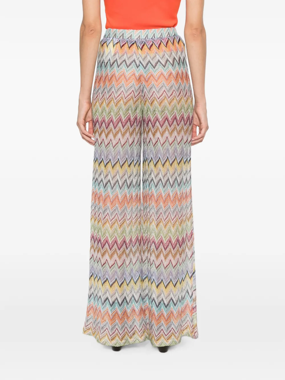 Missoni Broek met zigzagpatroon Beige
