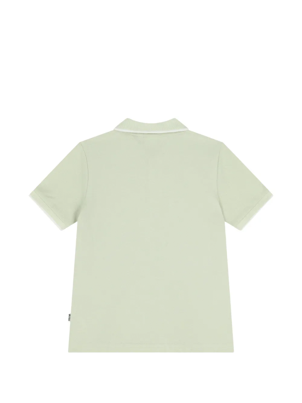BOSS Kidswear Poloshirt met korte mouwen Groen