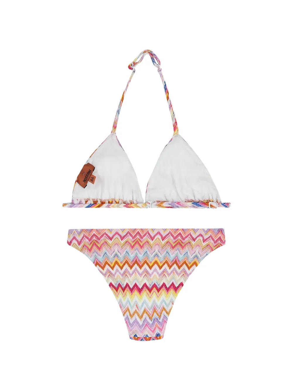  Missoni Kids Zigzag-pattern Bikini - Pink 