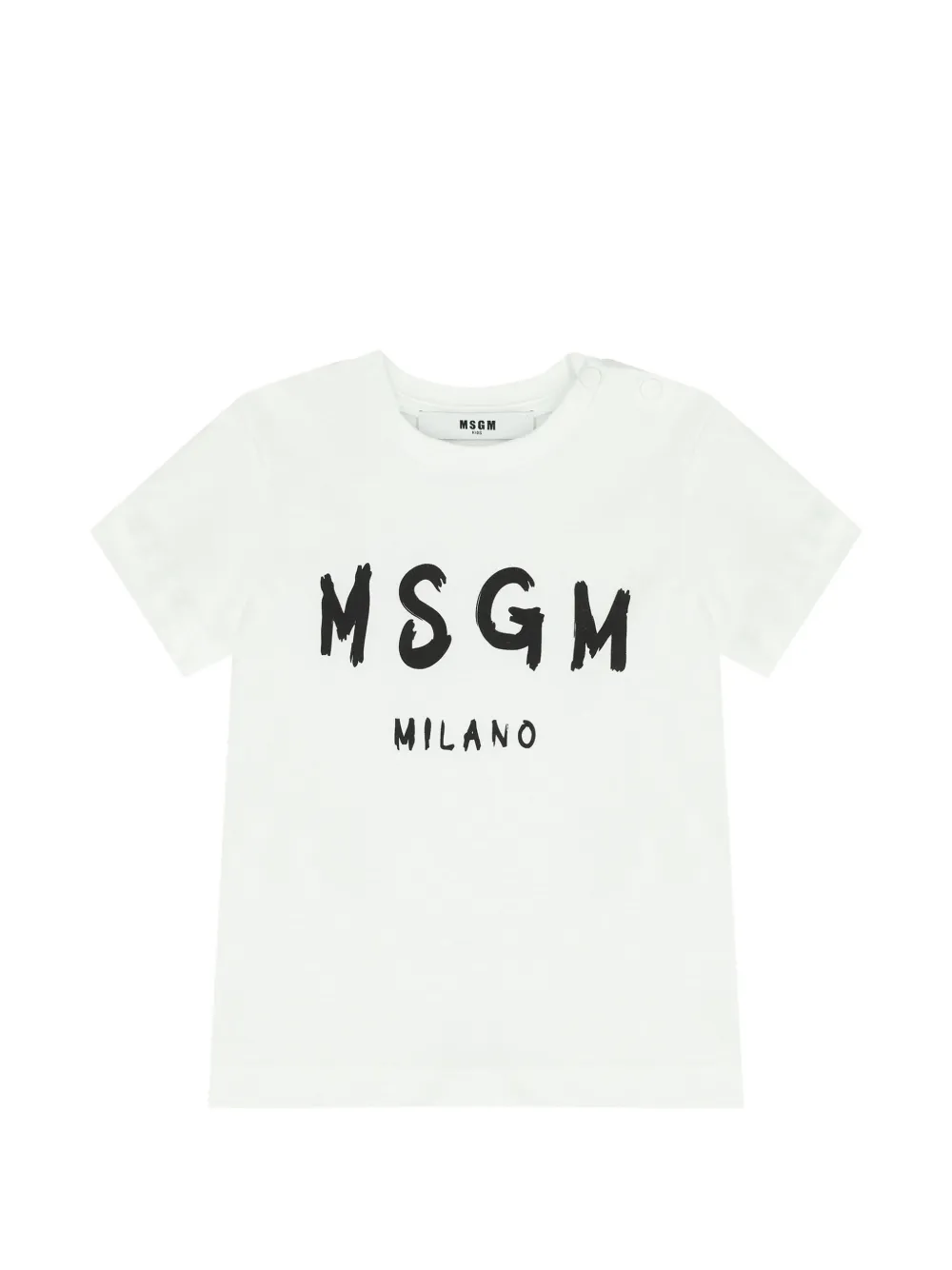  Msgm Kids Logo-print Shorts Set - White 