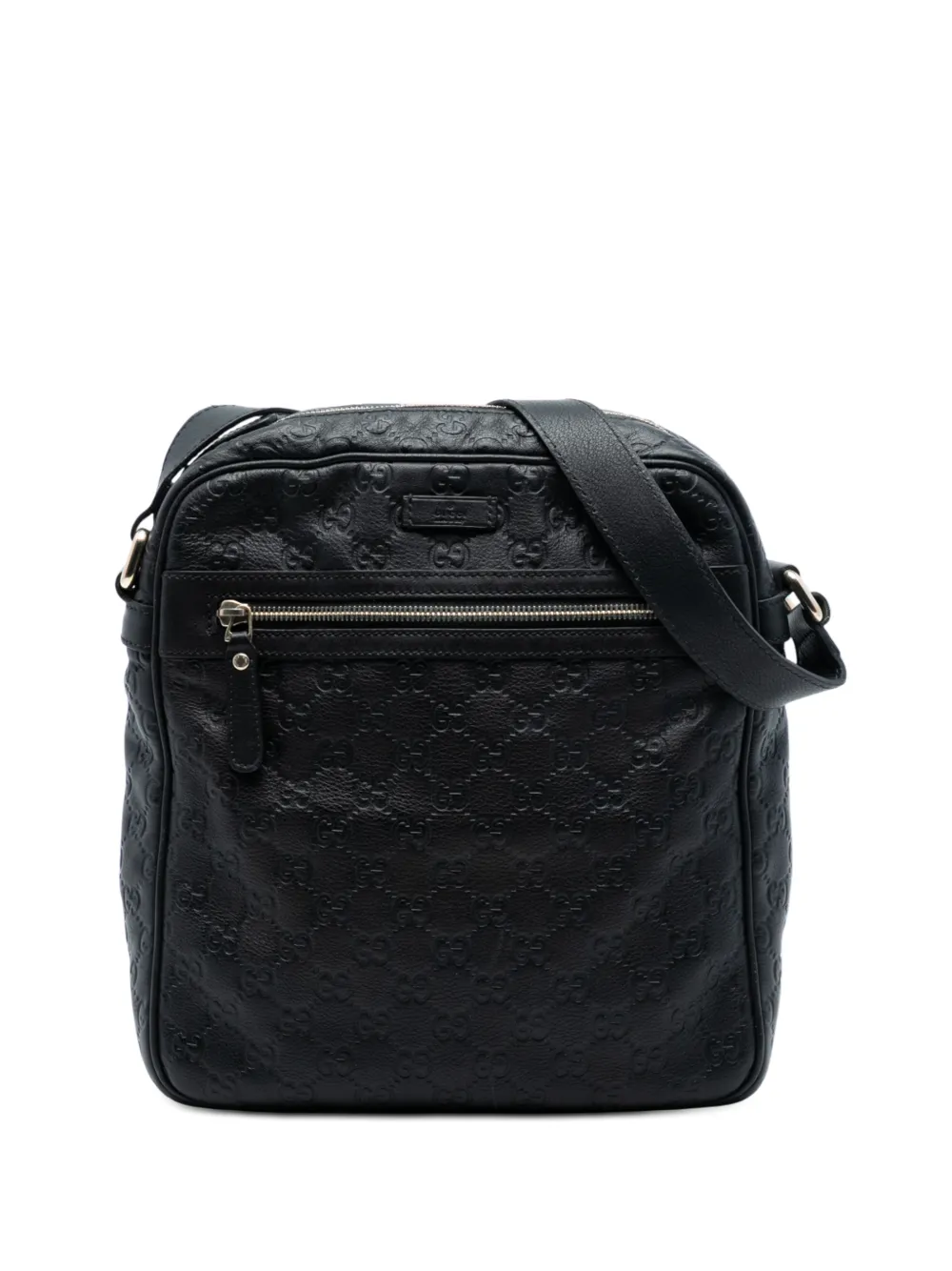 Gucci Pre-Owned 2016-2025 Guccissima crossbody bag - Nero