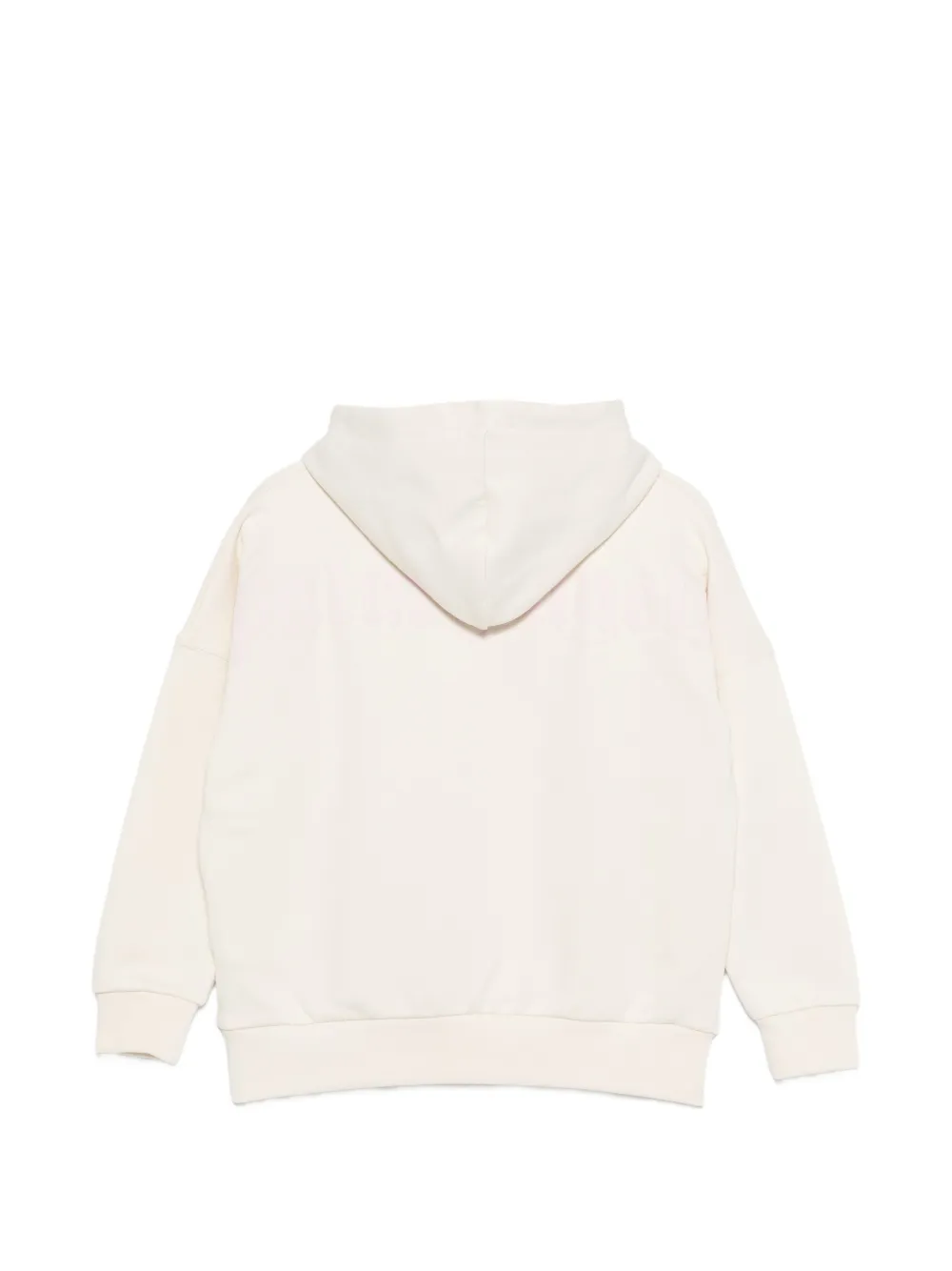 Palm Angels Kids Hoodie met zak Beige