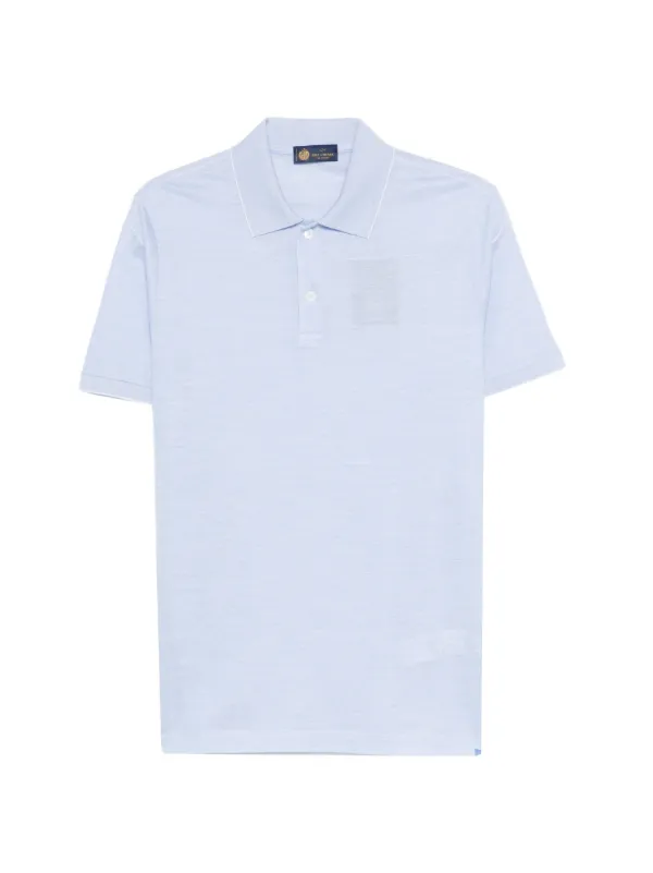 Paul & Shark Button Polo Shirt in Blue