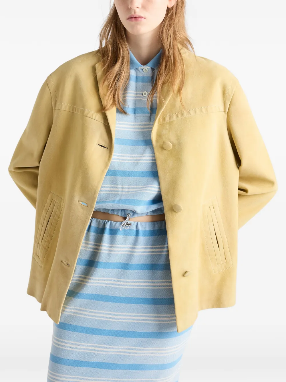 Prada Suède jack Geel