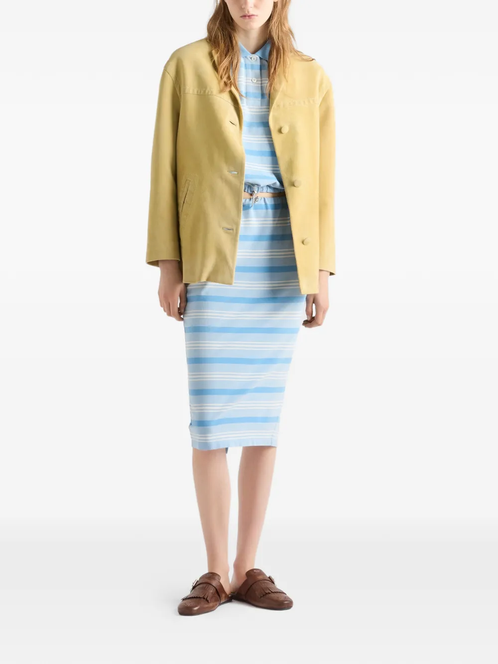 Prada Suède jack Geel