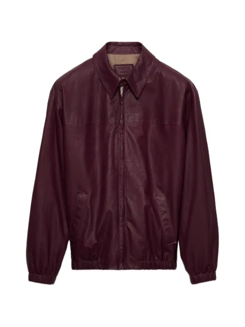 Prada nappa leather jacket