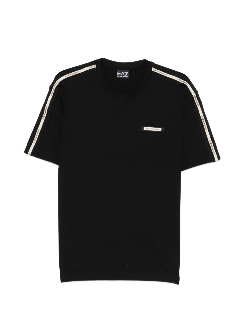 Ea7 Emporio Armani logo-detail T-shirt - Nero
