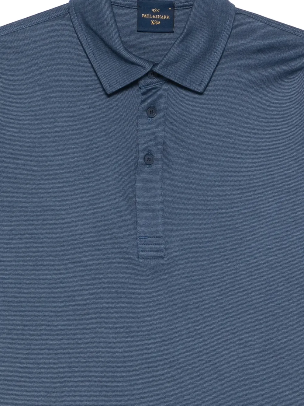 Paul & Shark Gestreept poloshirt met knopen Blauw