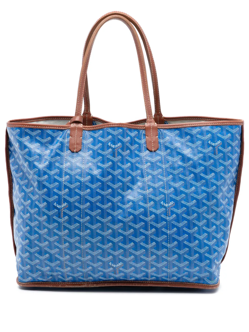 Goyard Pre-Owned 2017 Goyardine Reversible Pertuis PM tote bag - Blu