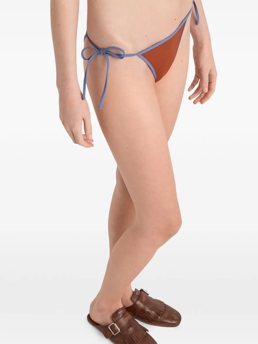 Prada Jersey bikinislip Oranje
