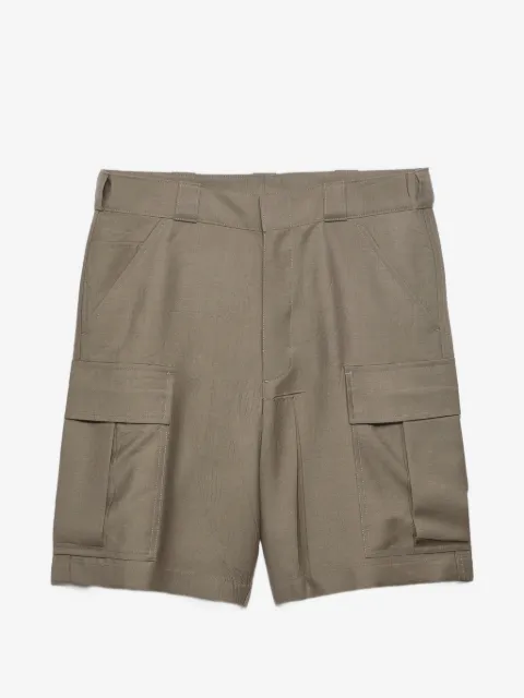 Prada mohair and wool bermudas