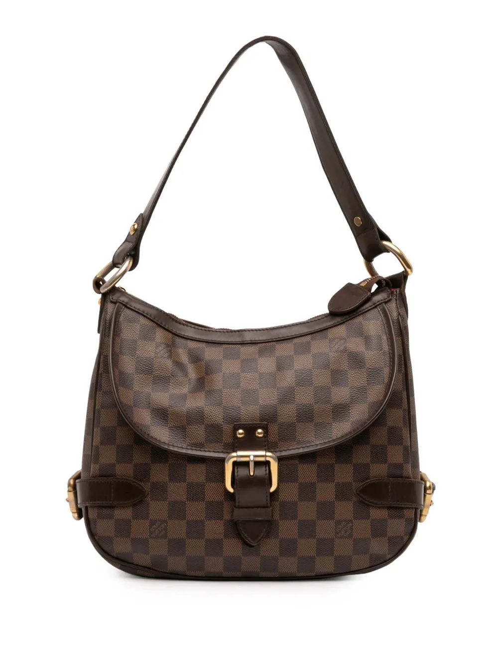 Louis Vuitton Pre-Owned 2008 Damier Ebene Highbury shoulder bag - Marrone