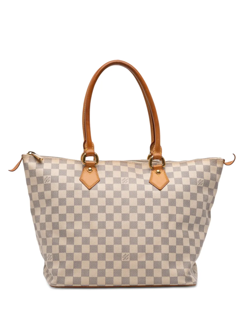 Louis Vuitton Pre-Owned 2008 Damier Azur Saleya MM tote bag - Weiß