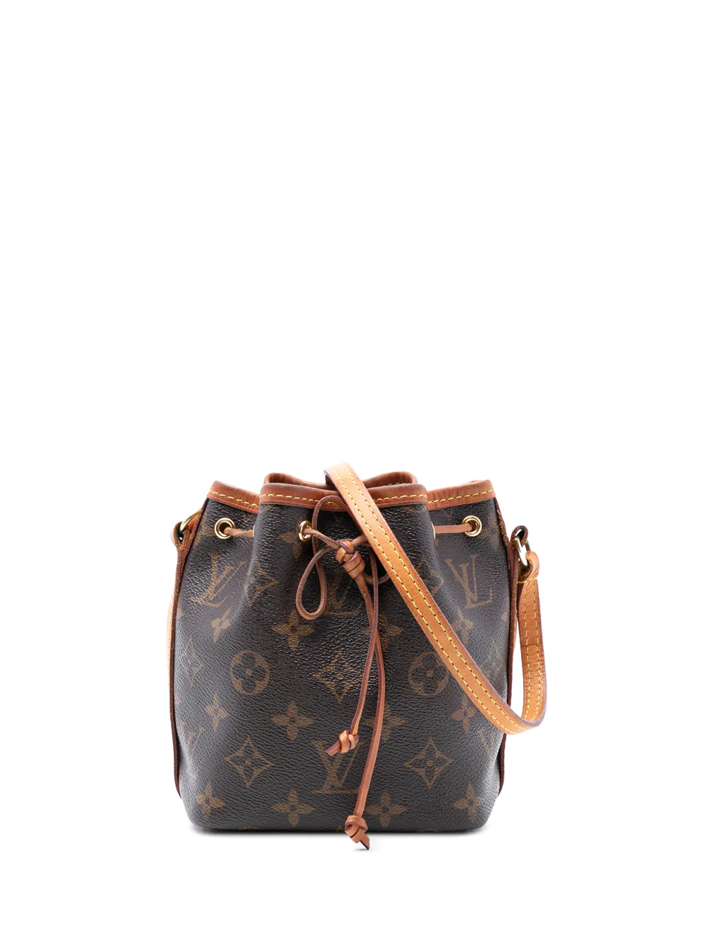Louis Vuitton Pre-Owned 2019 Monogram Nano Noe bucket bag - Marrone