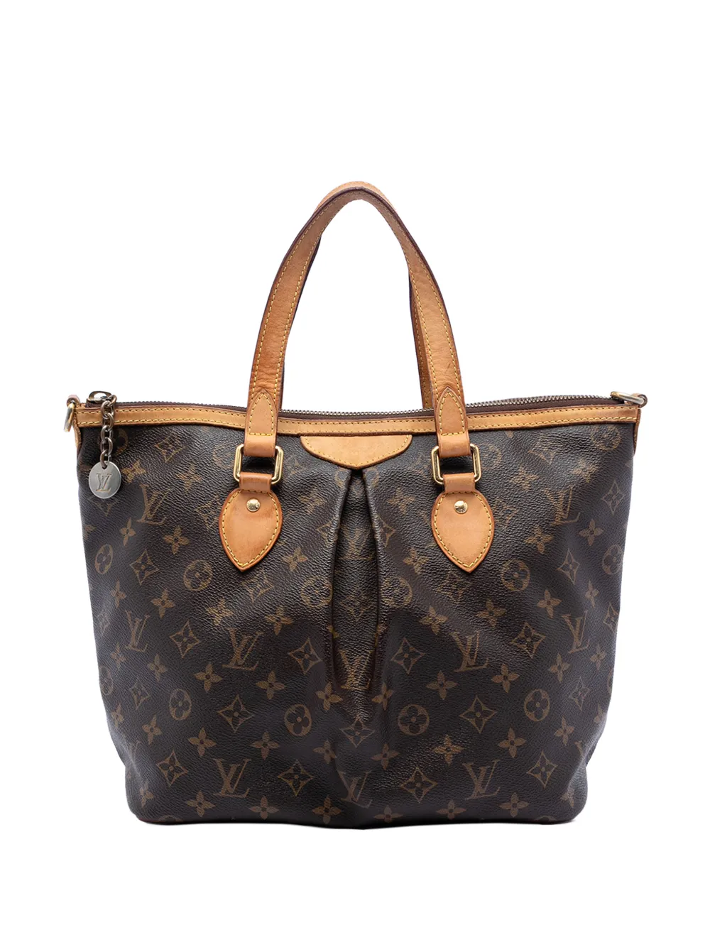 Louis Vuitton Pre-Owned 2012 Monogram Palermo PM satchel - Marrone