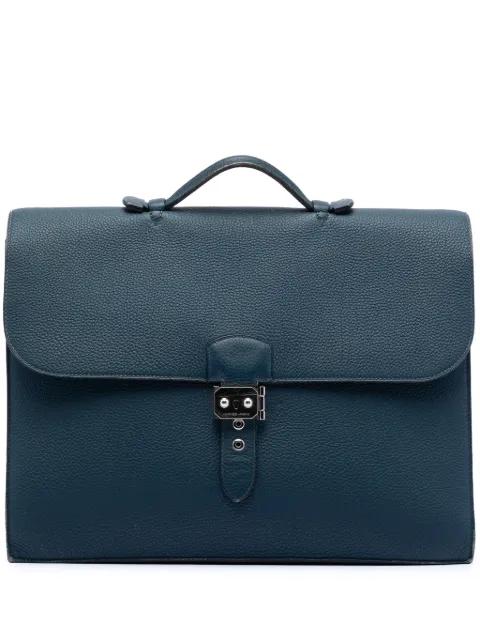 Hermès Pre-Owned 2014 Togo Sac A Depeches 38 business bag