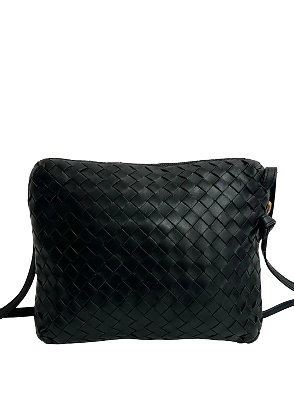 Bottega Veneta Pre-Owned 2012-2026 Mini Nappa Intrecciato crossbody bag - Nero