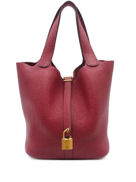 Hermès Pre-Owned 2018 Clemence Picotin Lock 22 handbag