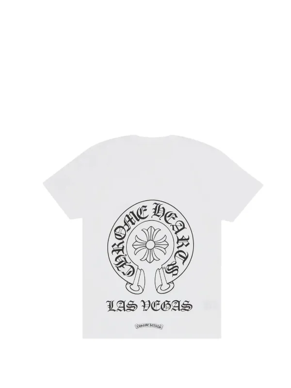 Chrome Hearts Las Vegas Exclusive Horseshoe Logo chest-pocket T